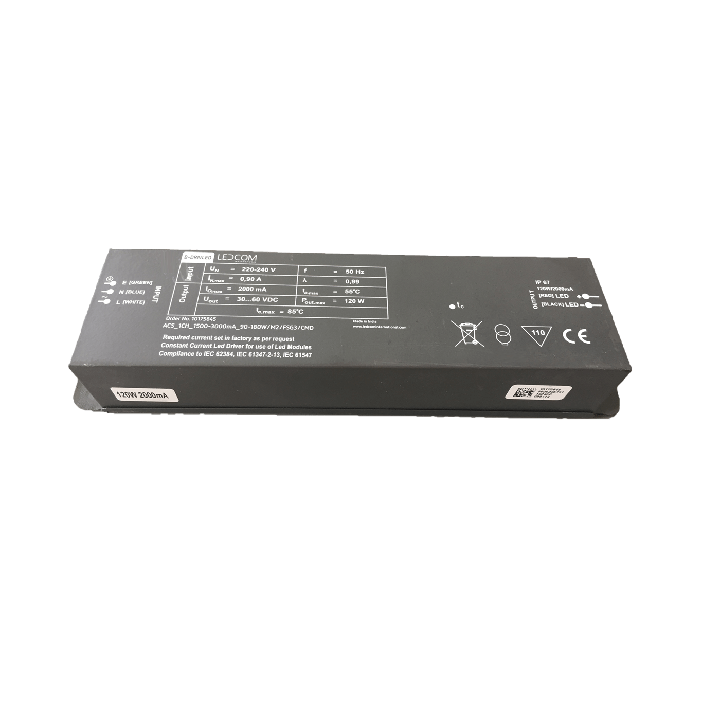 BN-120 LED Driver - LEDCOM International
