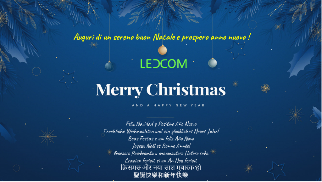 LEDCOM International wishes its customers, suppliers & friends the best ...